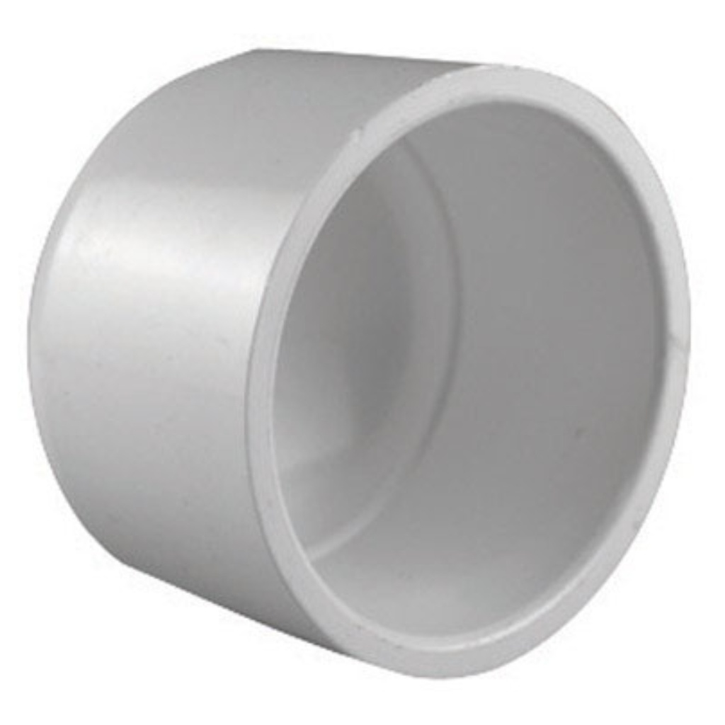 [440002755] Charlotte Pipe Schedule 40 3/4 in. Socket X 3/4 in. Dia. Socket PVC Cap