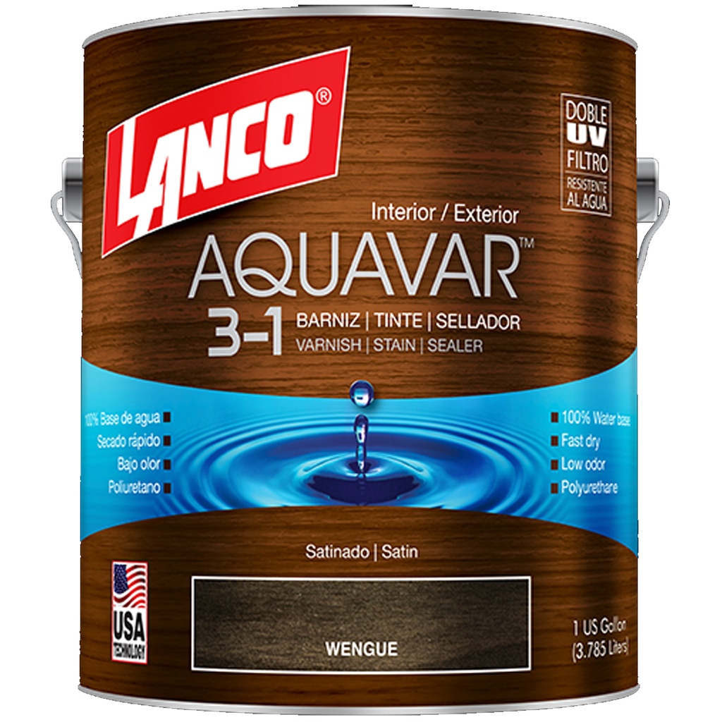 [99000381] LANCO AQUAVAR WENGE QT