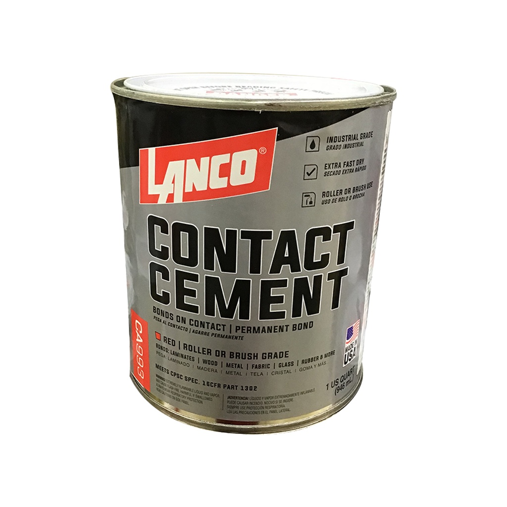 [CA9935] LANCO CONTACT CEMENT ROJO QT