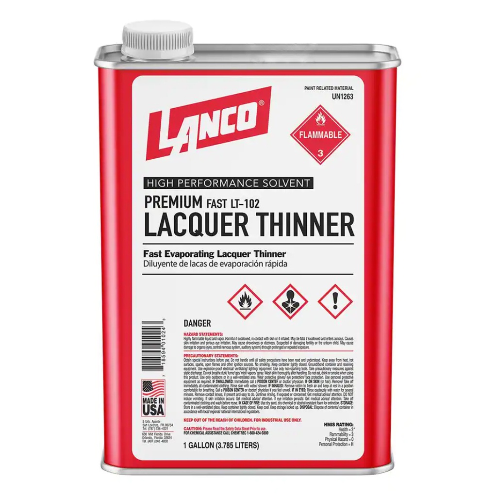 LANCO LACQUER THINNER QT