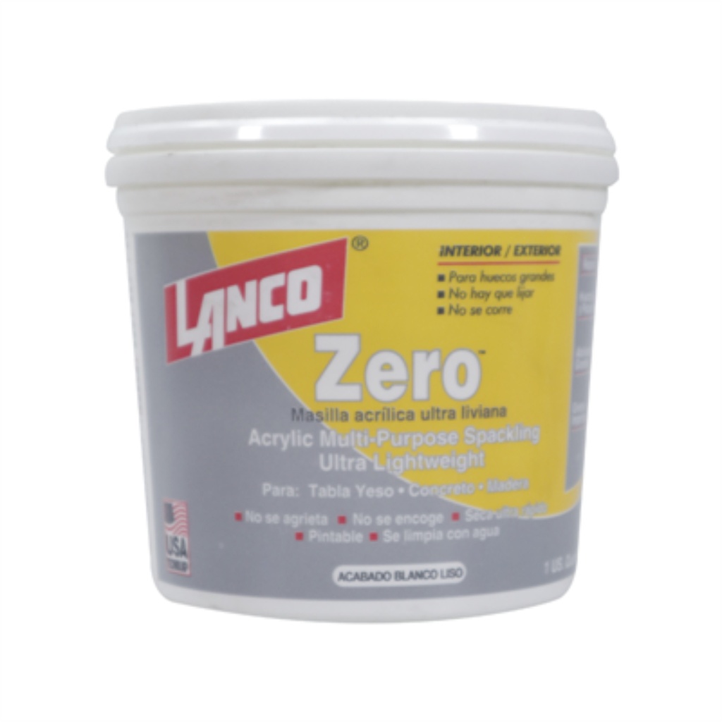 LANCO ZERO SPACK. S/WHITE 8 OZ