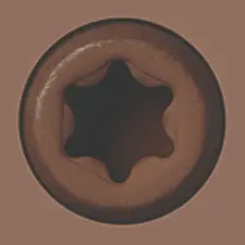 CAP-TOR XD 2-1/2"T/GRAY#31 100PC