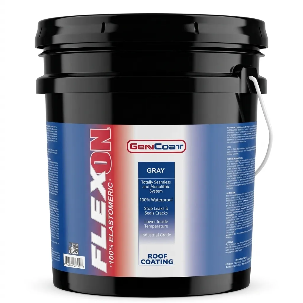 [420006911] FLEXON ELAST. R/C GRAY 5GL