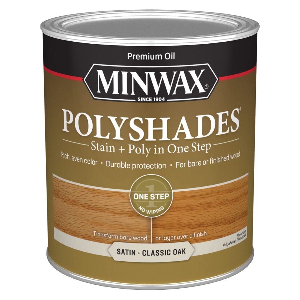 MW POLYSHADE CLAS/OAK #370 QT.