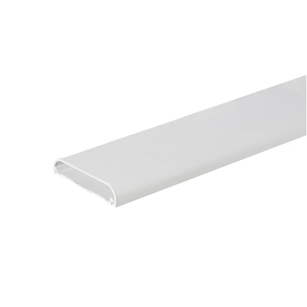 WIRE MOLD COVER 1 1/4" X 80" WHT