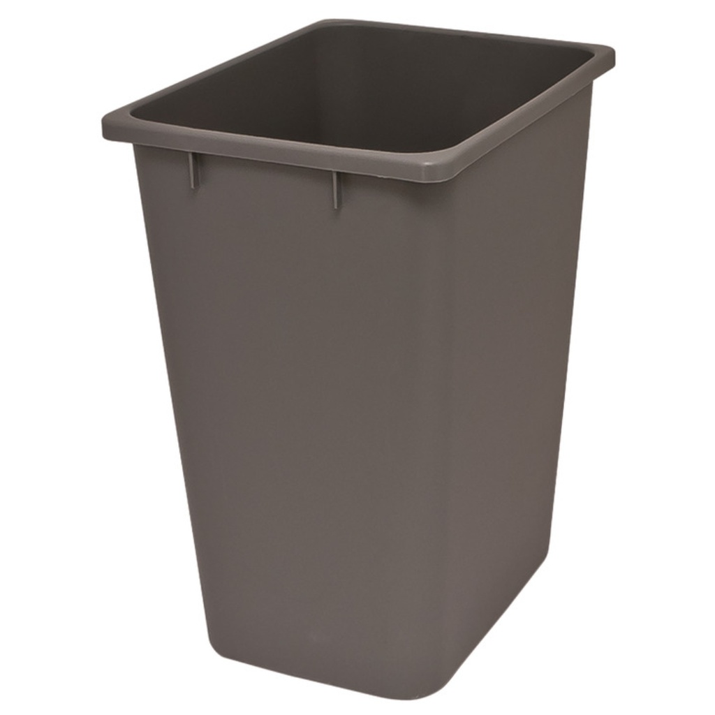 HAFELE TRASH CAN 36 QT GRAY