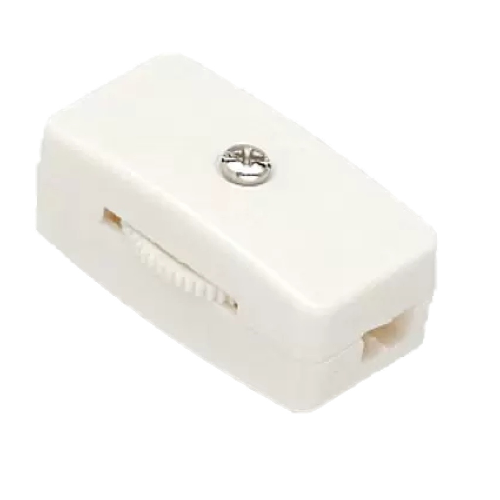 SATCO WHT INLINE CORD SWITCH