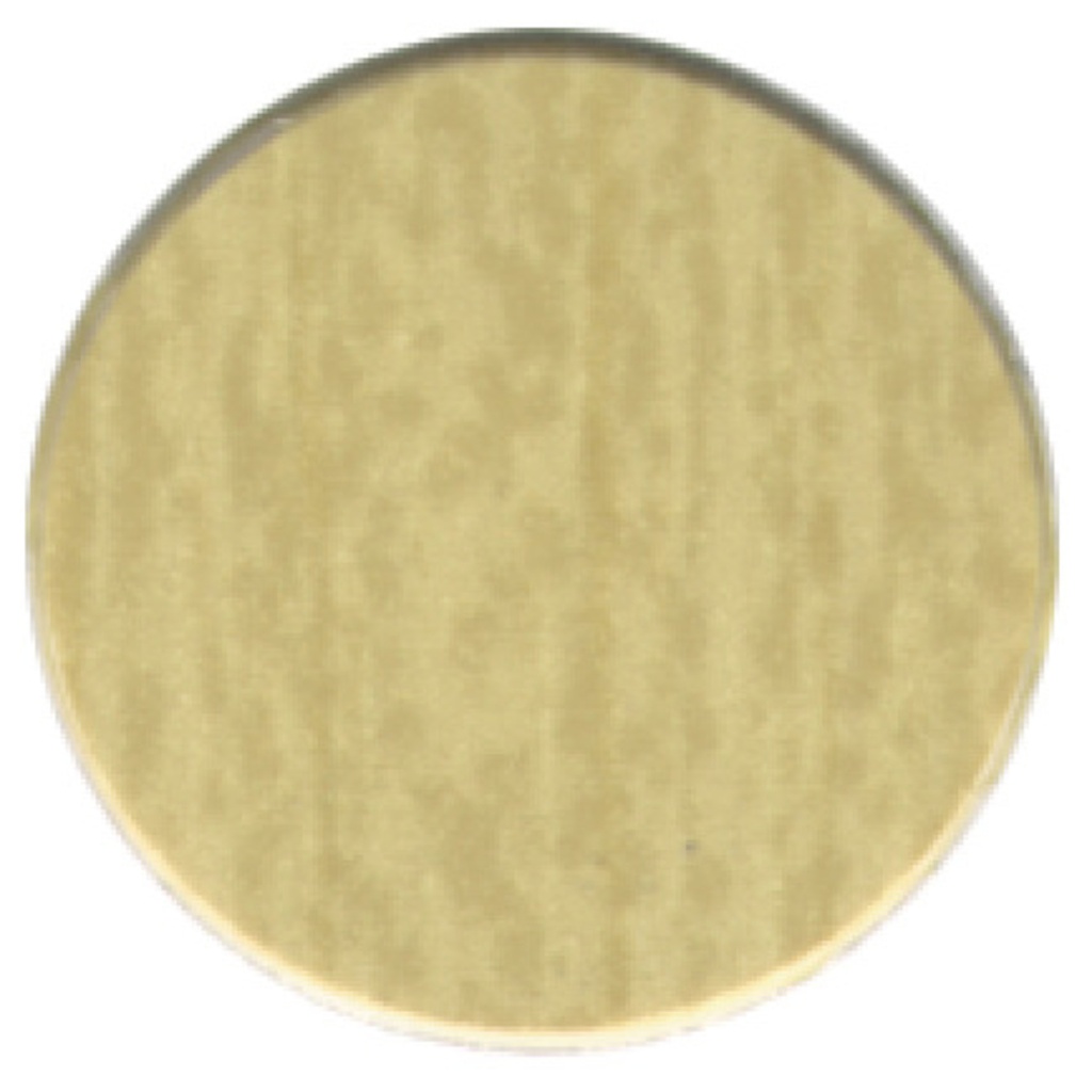 Fastcap Clear Maple PVC 9/16" Dia (14 Mm) 52 Caps per Sheet 20 Sheets per Box 1040 Caps per Box