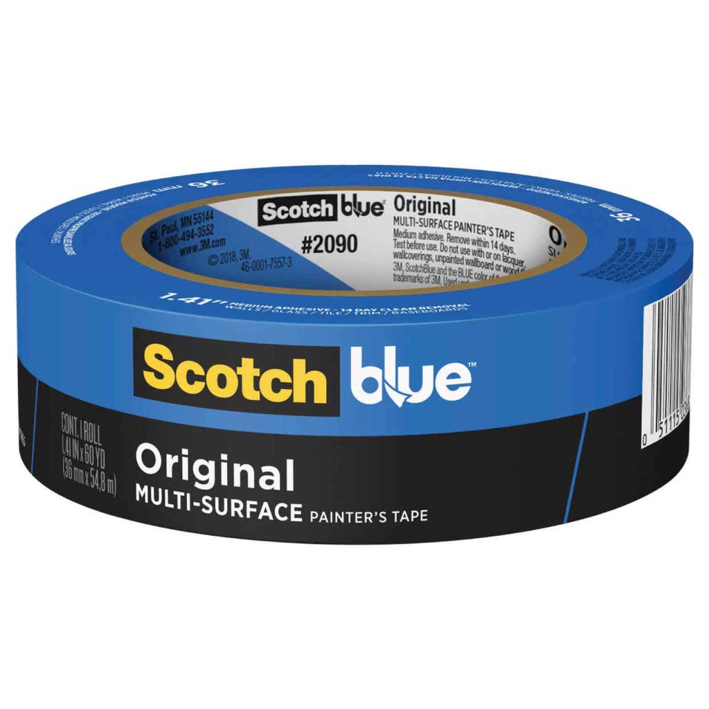 ScotchBlue PROSharp 1.41 in. W X 60 Yd L Blue Medium Strength Painter's Tape 1 Pack
