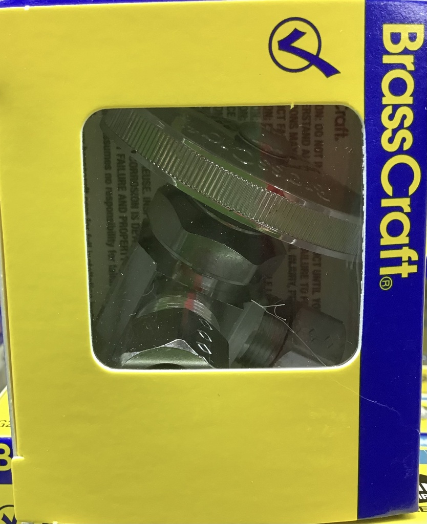 1/2 in. FIP Inlet X 3/8 in. O.D. Comp X 3/8 in. O.D. Comp Dual Outlet Multi-Turn Valve