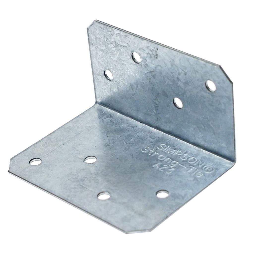 Simpson Strong-Tie 2 in. W X 2.8 in. L Galvanized Steel Angle