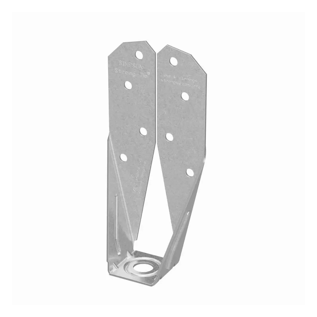 Simpson Strong-Tie ZMax 7.03 in. H X 3.25 in. W 14 Ga. Steel Deck Tension Tie