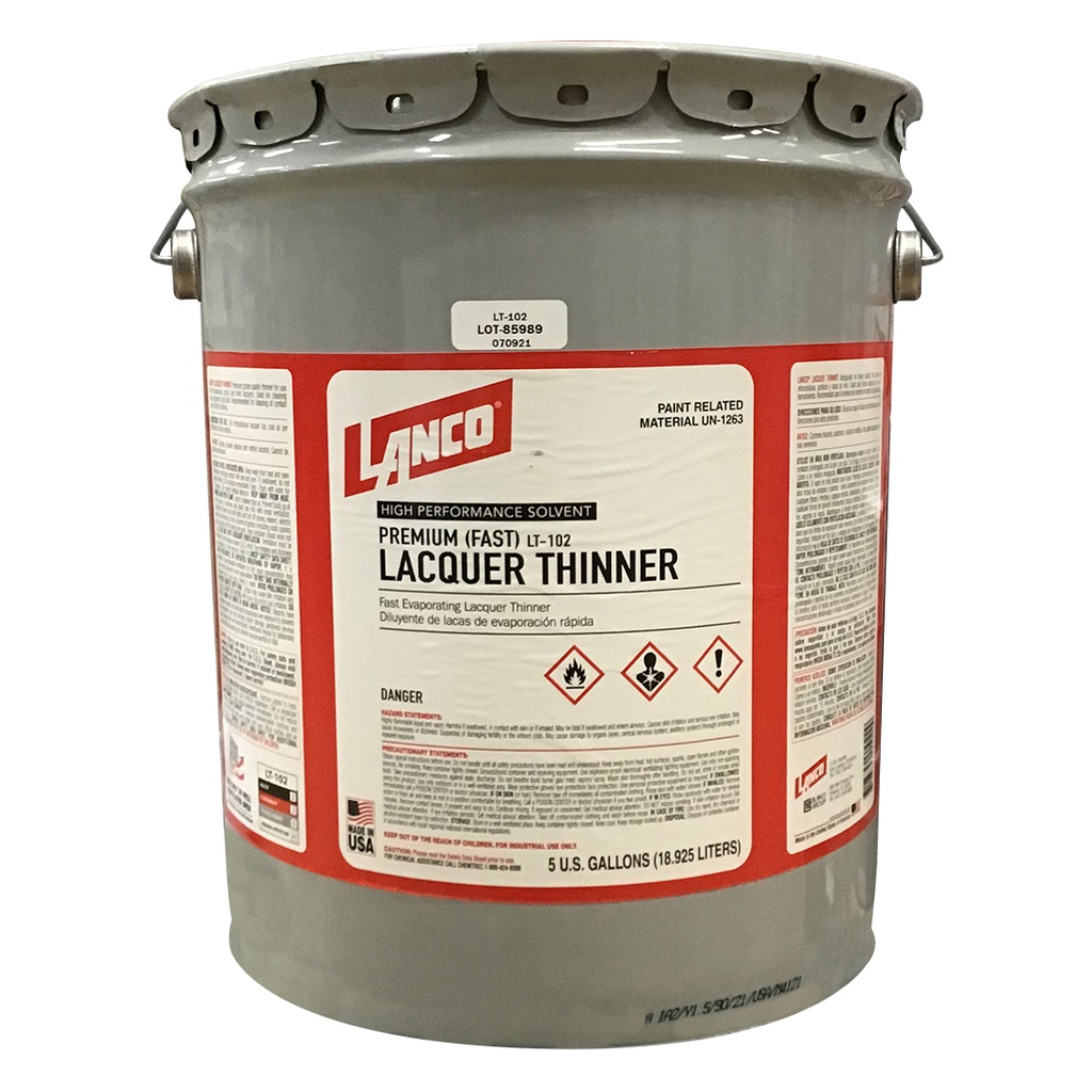 LANCO LACQUER THINNER 5GL