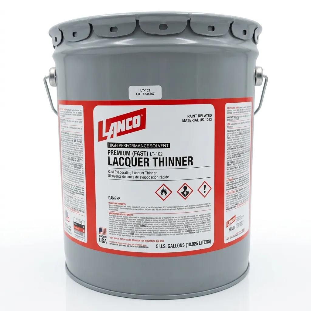 [LT1022] LANCO LACQUER THINNER 5GL