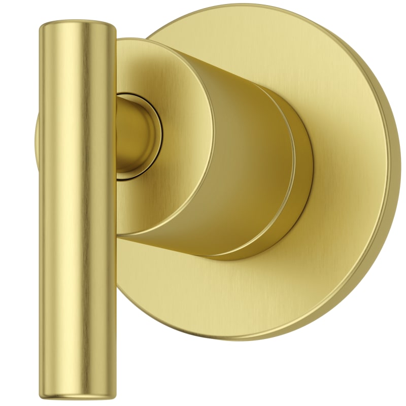 [016NC1BG] Pfister 016-NC1 Contempra Single Handle 3 or 6 Functions Diverter Valve Trim - Less Valve Brushed Gold Showers Diverter Trims Single Handle