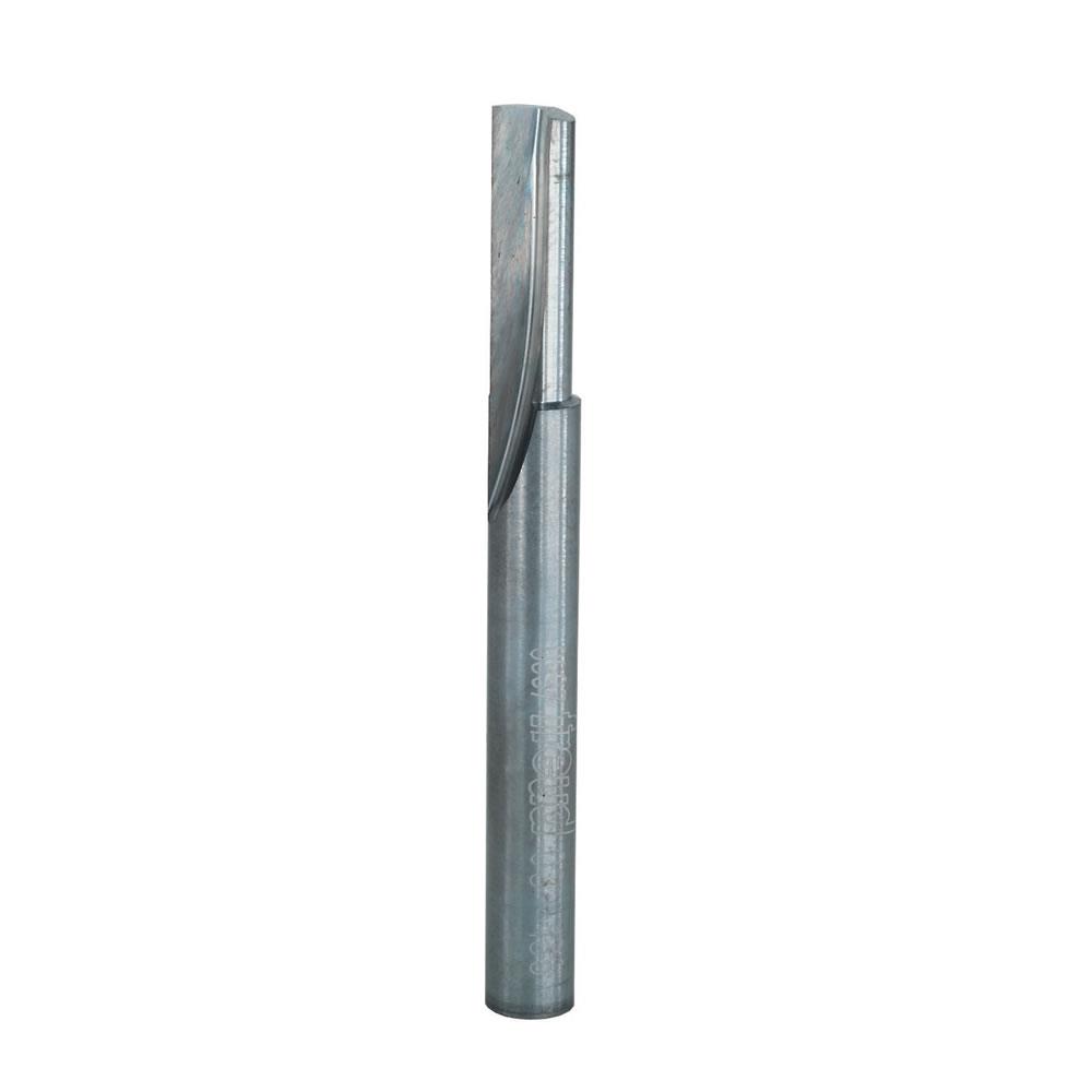 Freud 1/4 in. (Dia.) Single Flute Straight Bit with 1/4 in. Shank - 03-136
