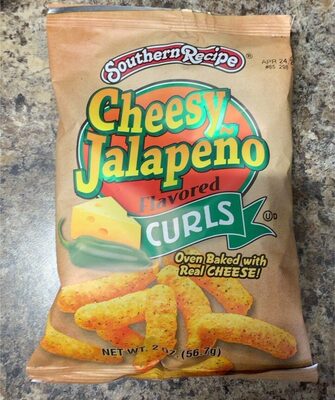 CHEESY JALAPENO FLAVORES CURLS