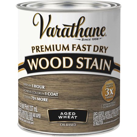 Varathane Premium Aged Wheat Oil-Based Urethane Modified Alkyd Fast Dry Wood Stain 0.5 Pt 