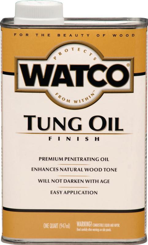 WATCO Clear Oil-Based Alkyd-Oil Tung Oil 1 Qt