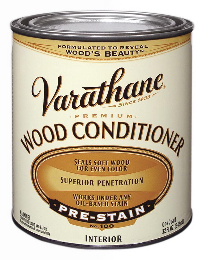 Varathane Premium Clear Oil-Based Wood Conditioner 1 Qt