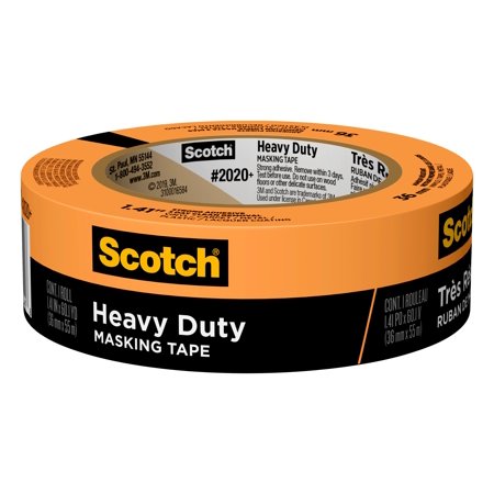 [1018023] Scotch 1.41 in. W X 60.1 Yd L Orange Strong Strength Masking Tape 1 Pk