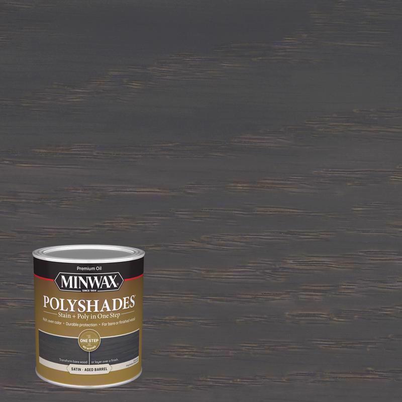 Wood Stain,1 Qt,Aged Barrel