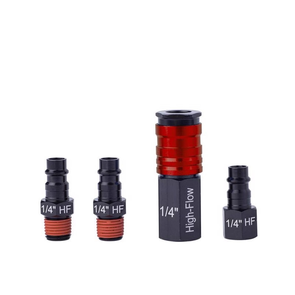 [1032107] Craftsman Aluminum Air Coupler and Plug Set 1/4 in. 4 Pc