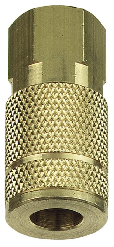 Tru-Flate Steel Air Coupler 3/8 Female 1 Pc