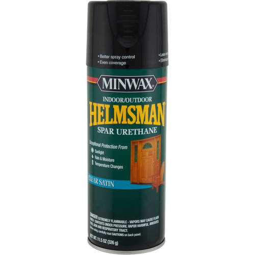 Minwax Helmsman Satin Clear Oil-Based Spar Urethane 11.5 Oz