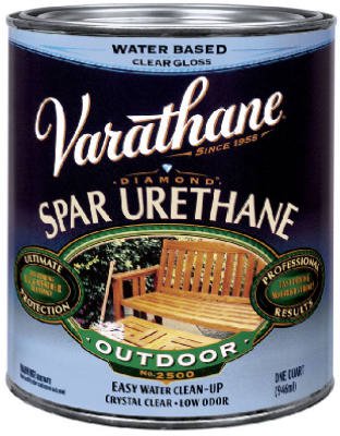 Varathane 1 Qt Ultimate Exterior Water-Based Satin Spar Urethane