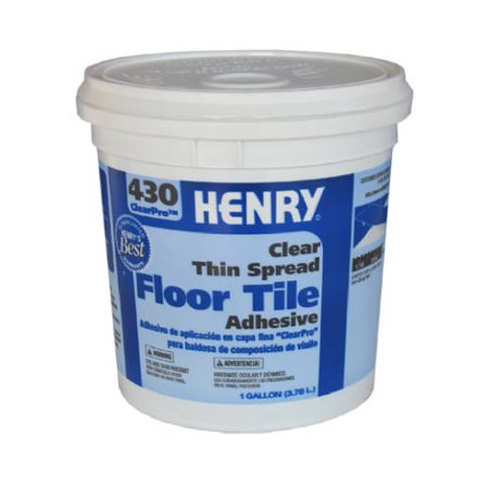 [10882] Henry 430 ClearPro Floor Tile Adhesive 1 Gal