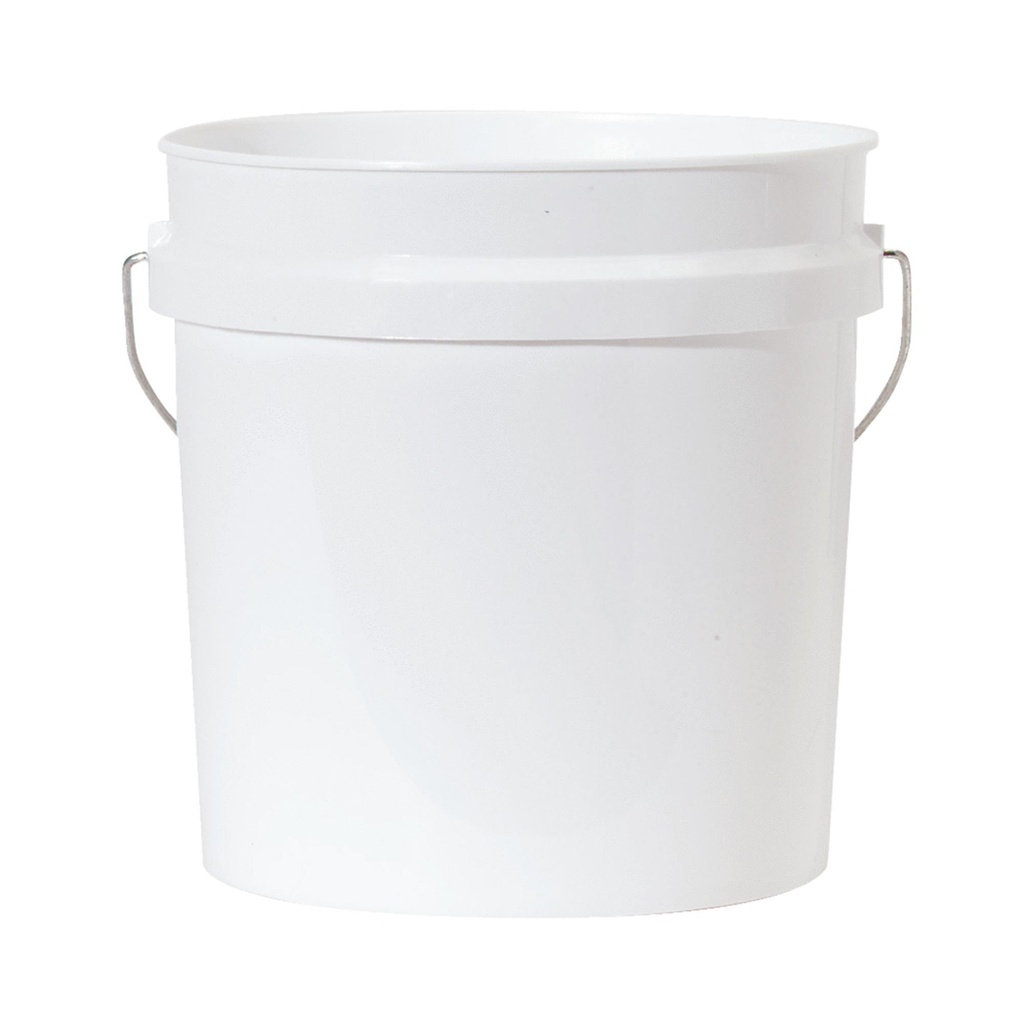PLASTIC PAIL 2 GAL WHT