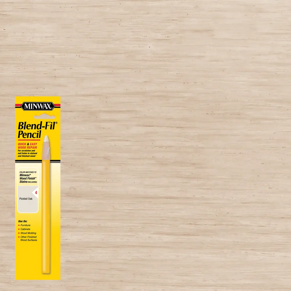 [11568] Minwax Blend-Fil No.2 Natural Bleached Wood Pencil 0.8 Oz