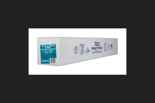 Film-Gard 12 Ft. W X 200 Ft. L X 2 Mil Professional Grade Polyethylene Sheeting 1 Pk