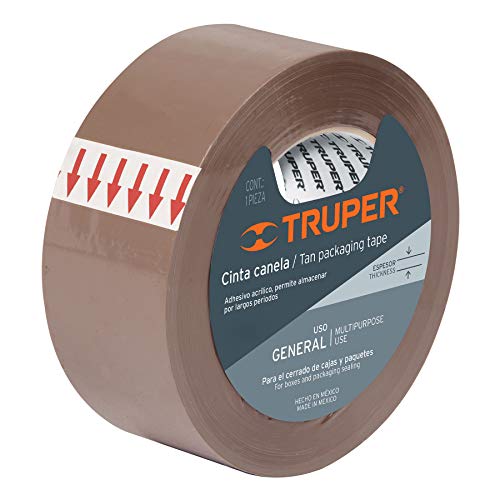 TRUPER TAN PACKING TAPE 2"X164'