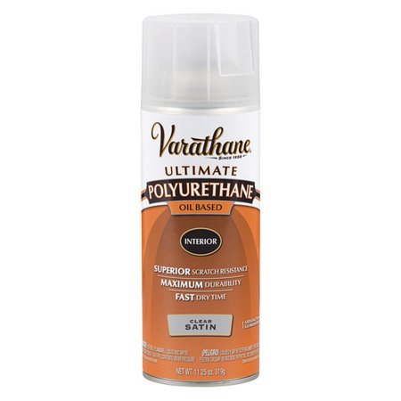 Varathane Ultimate Satin Clear Oil-Based Polyurethane 8 Oz