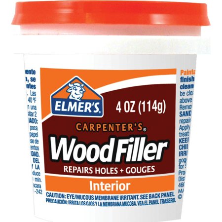 [13492] Elmers Products E847D12 Interior Wood Filler- 0.25 Pint