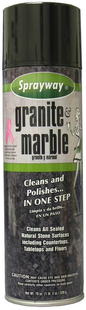 Sprayway Granite and Marble Cleaner 19 Oz Spray