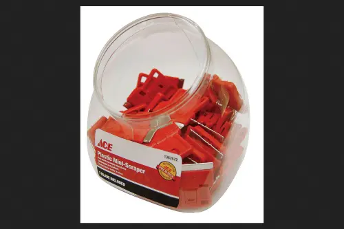 0.01 in. W Steel Single-Edge Scraper