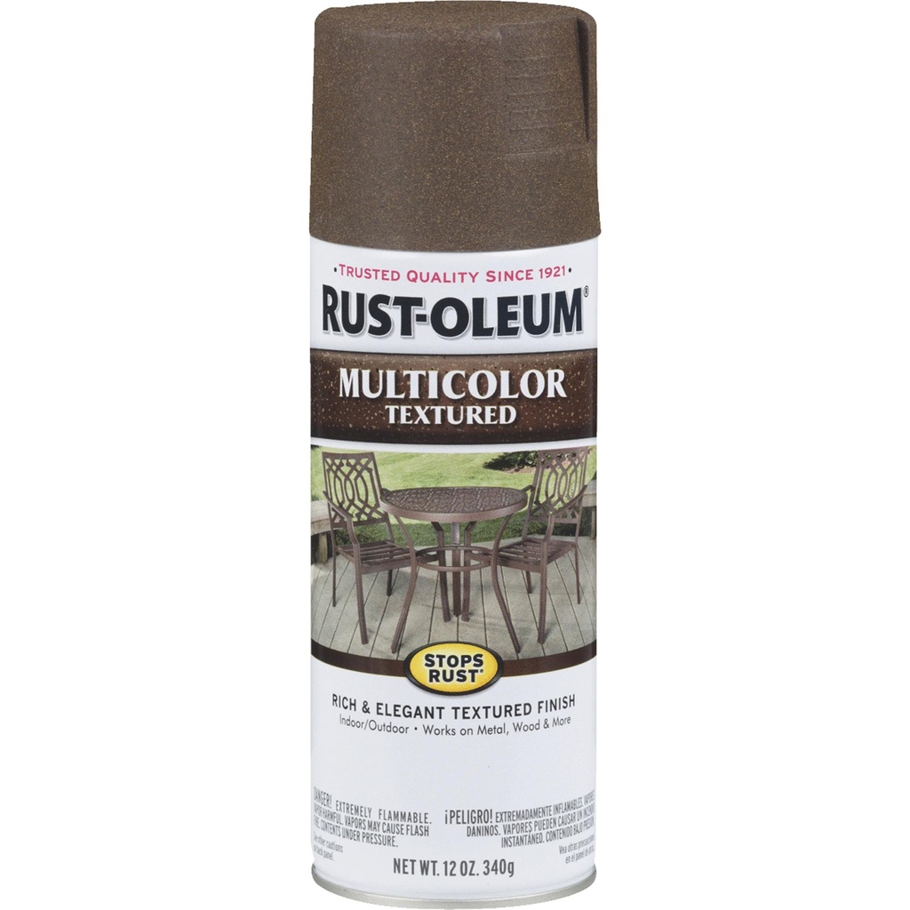 Rust-Oleum Stops Rust Autumn Brown Spray Paint 12 Oz.