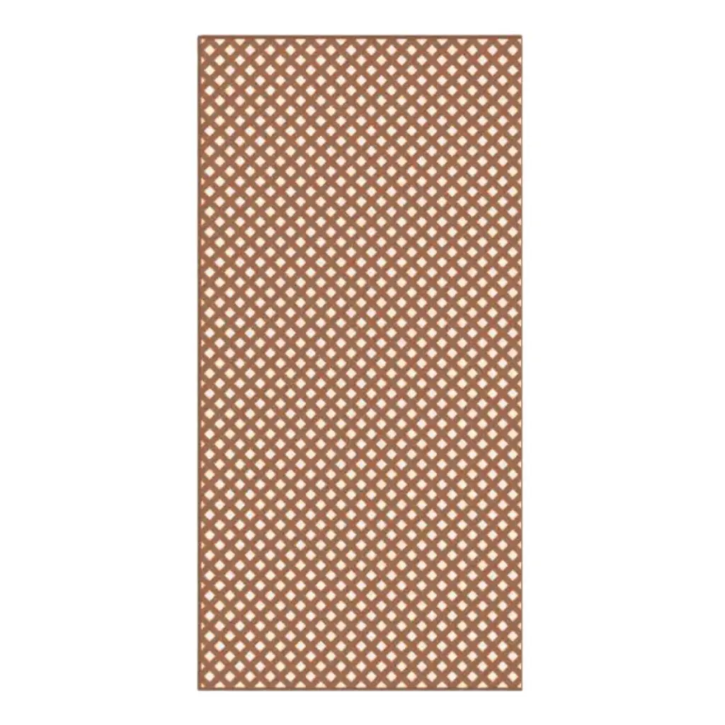 PANEL LAT. PRIV. 4X8 REDWOOD