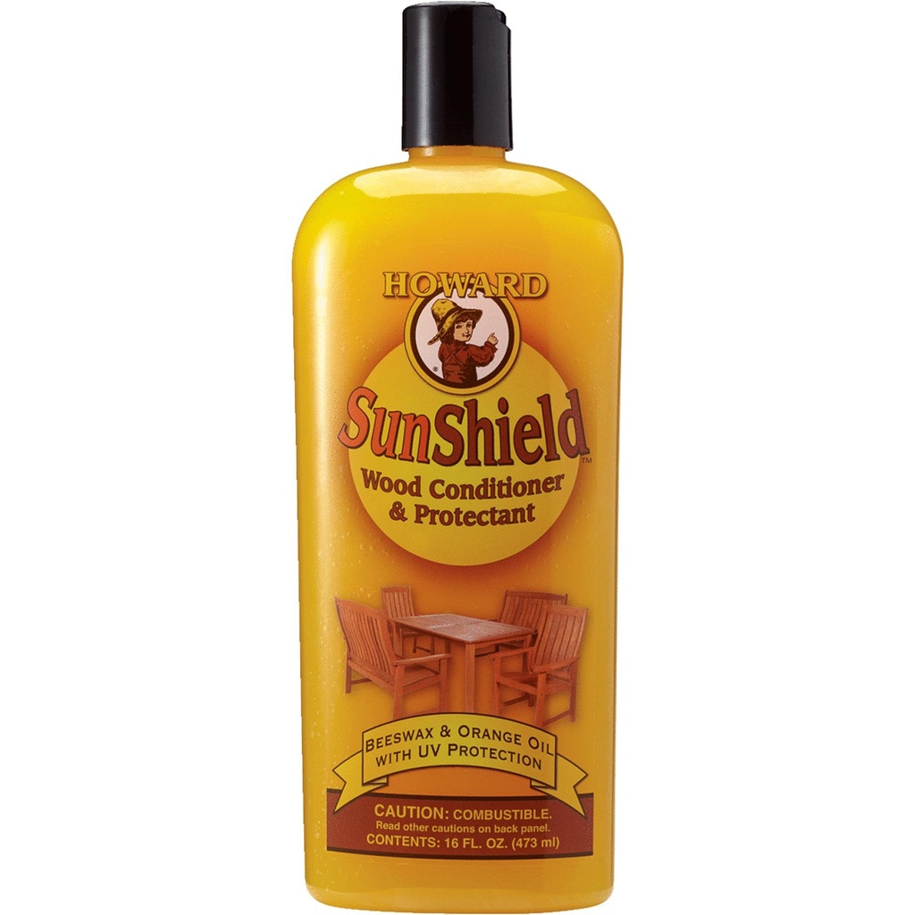 Howard SunShield Orange Scent Wood Protector 16 Oz Gel