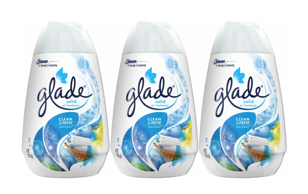Glade Solid Air Freshener 1 CT  Clean Linen  6 OZ. Total