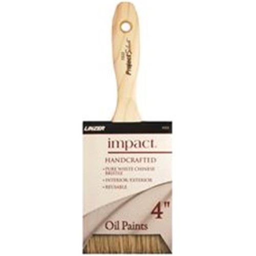 Designers Touch 2491962 White Chinese Bristle Brush  4 in.