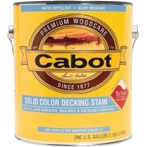 CABOT SOLID DCK RDWD 1GL