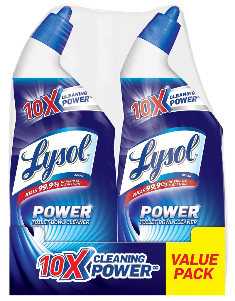 Lysol Power Clinging Gel - 24 Fl Oz/2ct