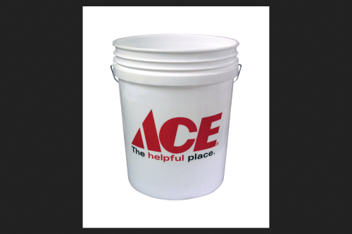 PLSTC BUCKET3.5G WHT ACE