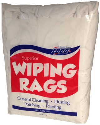 Superior Wiping Rags Wipeco Cotton Wiping Rags 18 in. W X 18 in. L 4 Lb