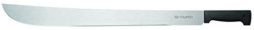 [15864] TRUPER T-460-16B Black Handle Machetes, Rivetless 16" (41cm)
