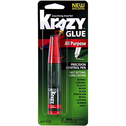 [1586692] Krazy Glue High Strength Polyvinyl Acetate Homopolymer Clear All Purpose Adhesive 0.14 Oz